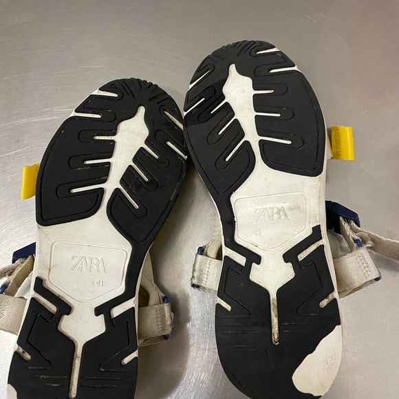 Zara strappy sandals teva style adjustable size 41 US 10 - Picture 2 of 4